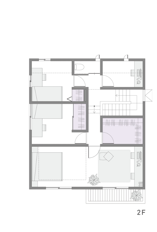 2F間取り図