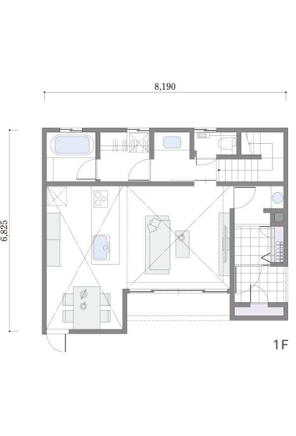 1F間取り図