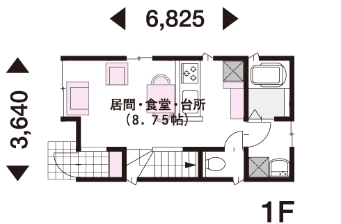 14坪 2階建 西向き の間取り 間取り集500プラン あたりまえ の間取り集 ミサワホーム